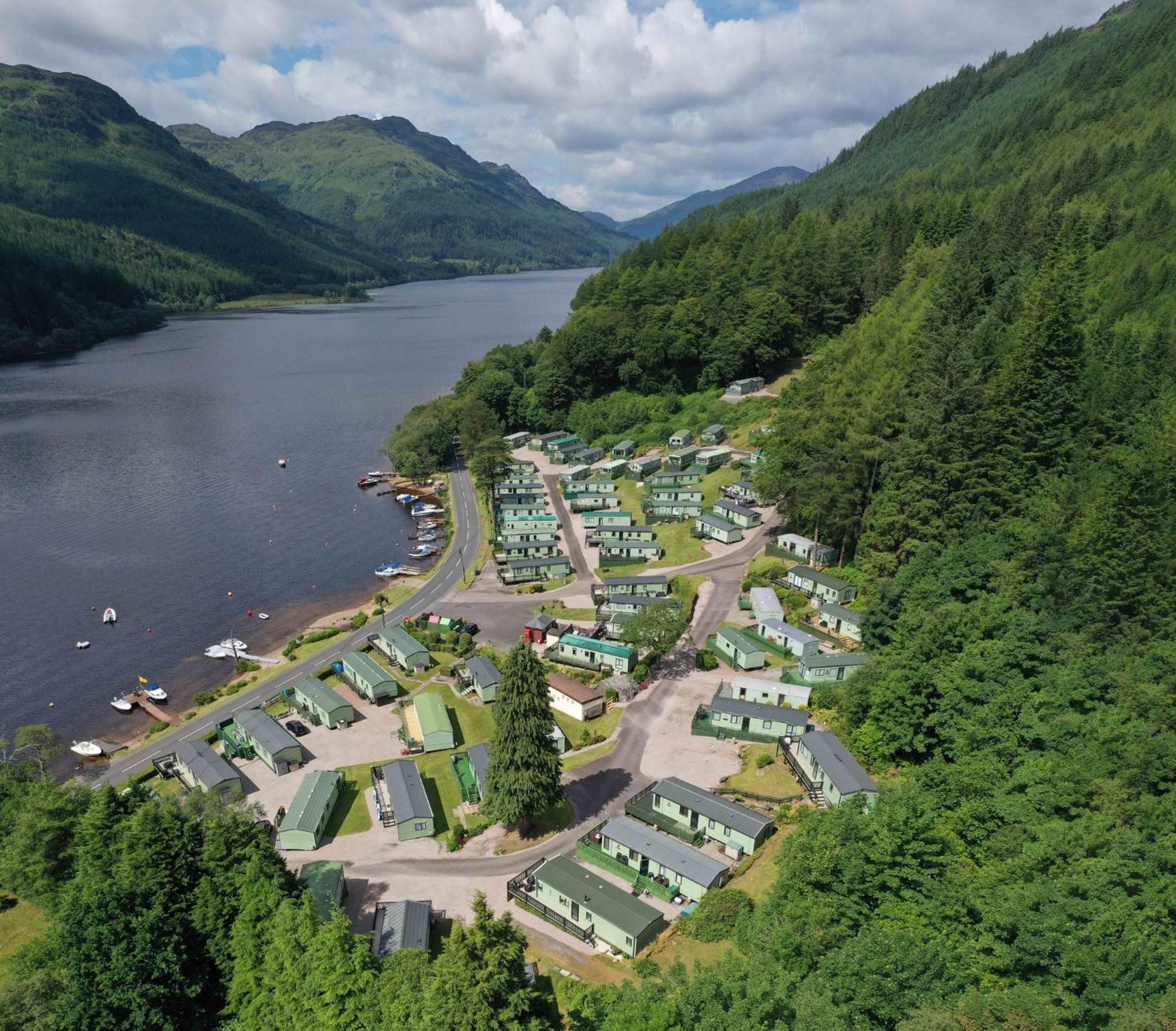 Loch Eck Holiday Park Coirantee Eksteriør bilde